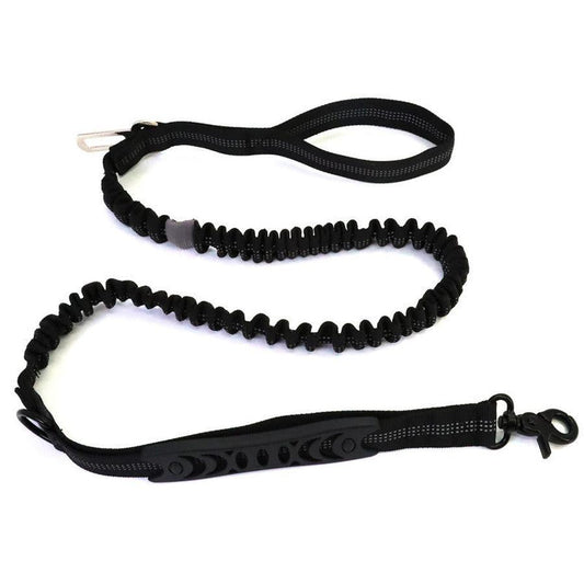 HKM-543059 Nylon Outdoor Sports Belt Leash for Dog Walking and Running - Black, 30*20*4cm