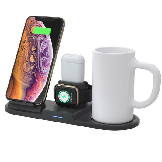 HKM-545363 Fast Wireless Charger with Type-C Interface and 36W Adapter, 2100mA Charging Current