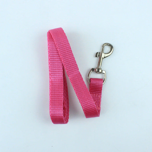 HKM-5521341 Durable Lightweight Nylon Leash for Small Dogs and Cats - 120cm Long, Adjustable Buckle Design