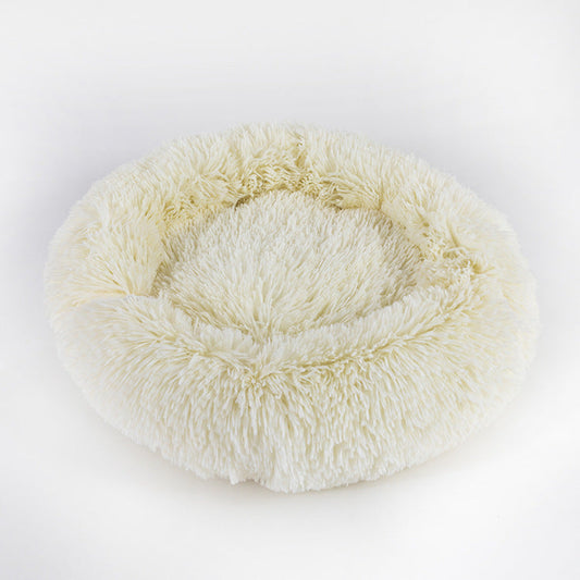 HKM-5525565 Cozy Anti-Skid Pet Sleep Bed - Durable, Waterproof, Fluffy & Easy to Clean