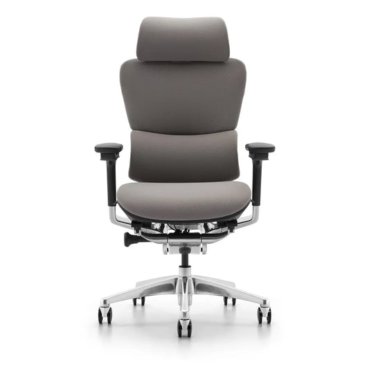 HKM-552851 Ergonomic High Back Grey Mesh Office Chair for Comfort and Support