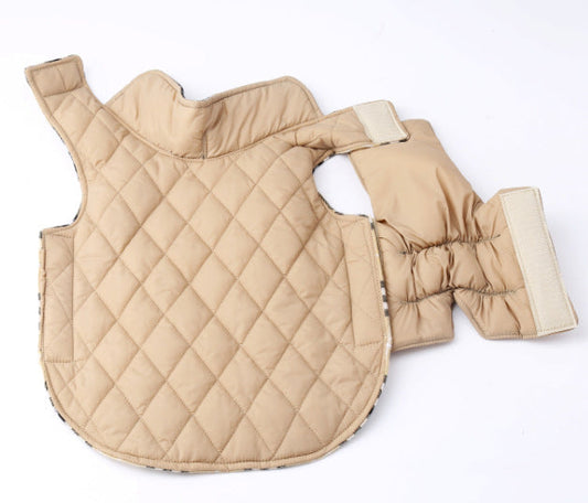 HKM-5564477 Waterproof Tartan Dog Jacket - Outdoor Coat for All Sizes