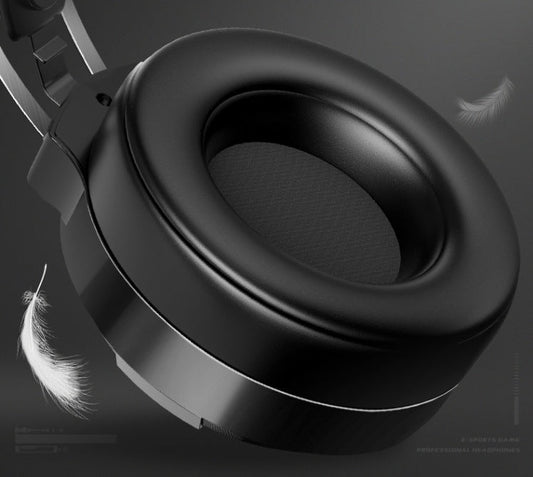 HKM-560659 Wired Gaming Headset with Microphone and Comfortable Earmuffs