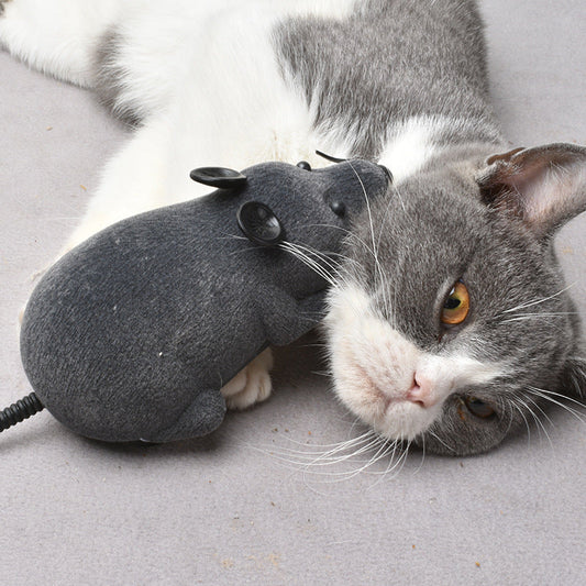 HKM-562067 Cat Toy Electric Wireless Remote Control Simulation Mouse
