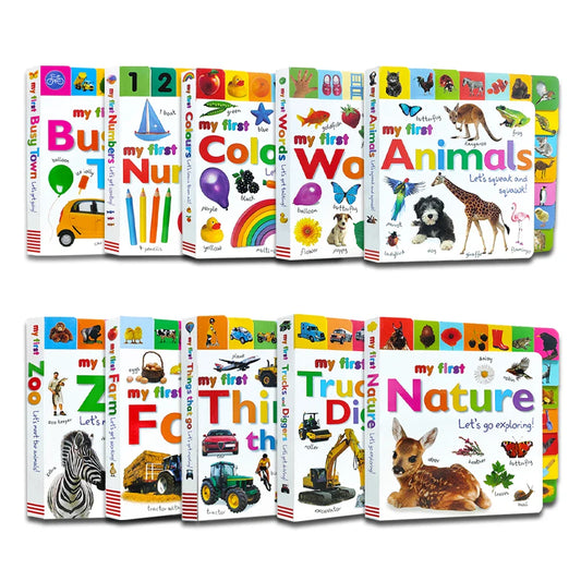HKM-562579 Custom Eco-Friendly Children's Board Book Printing Service