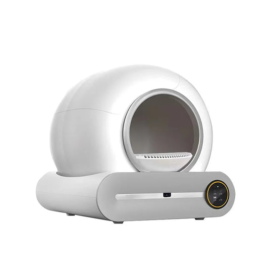 HKM-562899 Smart Automatic 65L Eco-Friendly Cat Litter Box with Deodorizing Feature