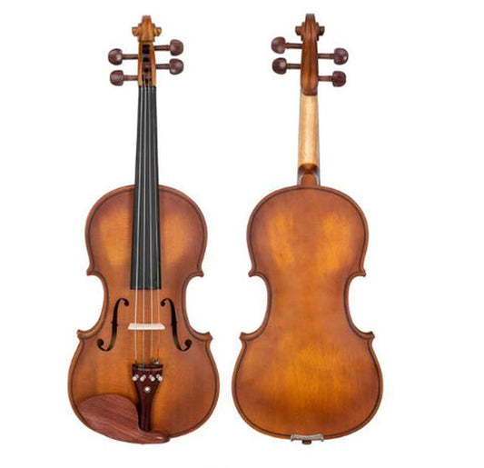 HKM-566163 Solid Wood Rosewood Violin Accessories in Matte Natural Finish
