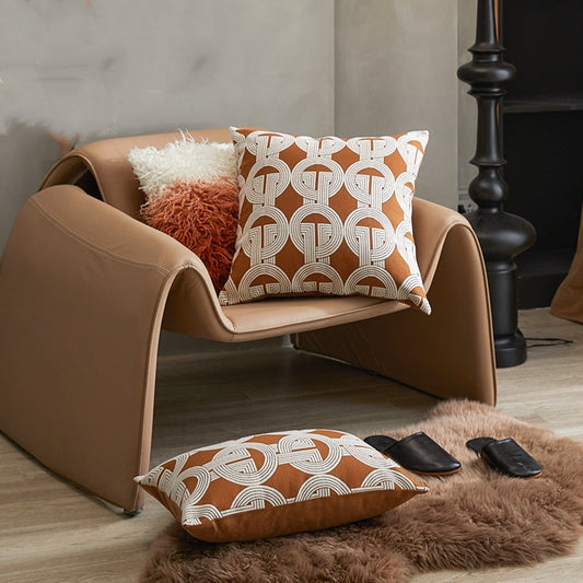 HKM-567187 Solid Color Square Cushion Cases in Various Sizes with Optional High Elastic Cores