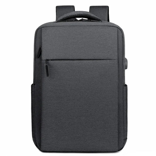 HKM-568275 Custom Logo Large Capacity Travel Laptop Backpack with USB Charging for Outdoor Use