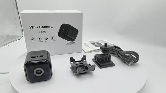 HKM-568723 HD Night Vision Security Camera with WiFi and Voice Remote Viewing Features
