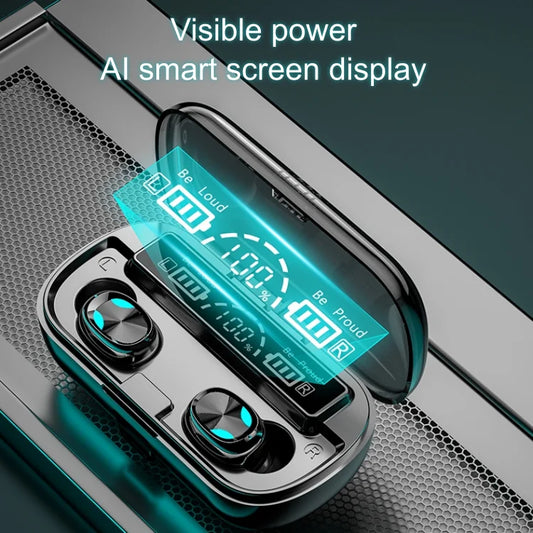 HKM-573971 X8 TWS Bluetooth 5.1 Earphones with Hi-Fi Bass, Waterproof In-Ear Design and Touch Control Headset