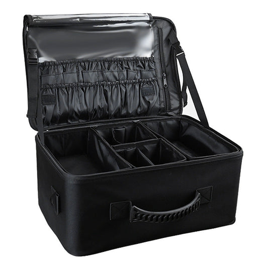 HKM-576851 Professional Outdoor Makeup Storage Bag in Wear-Resistant Oxford Cloth