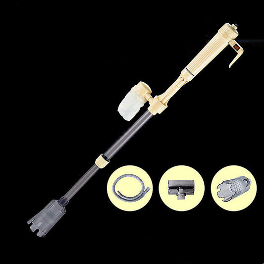 HKM-580243 Electric Fish Tank Sand Washing Pump with Built-in Filter and 90-Degree Corner Cleaning Design