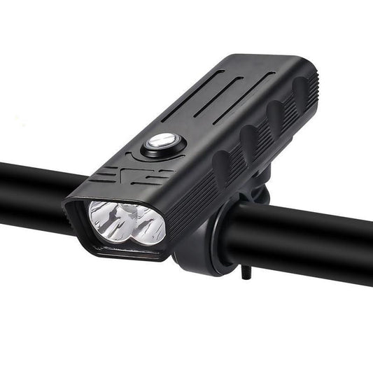 HKM-581075 Rechargeable USB Bicycle Front LED Light with Built-in Battery