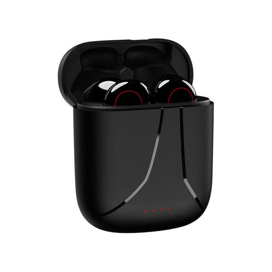 HKM-581907 True Wireless Stereo Sports Headset with Bluetooth 5.0 and 3 Hours Music Playback in Black/White