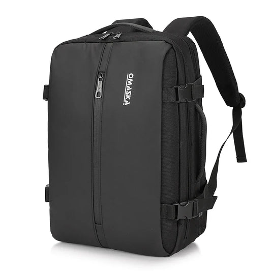HKM-594451 Laptot Backpack for 17-Inch Laptops with Multiple Compartments and Stylish Design