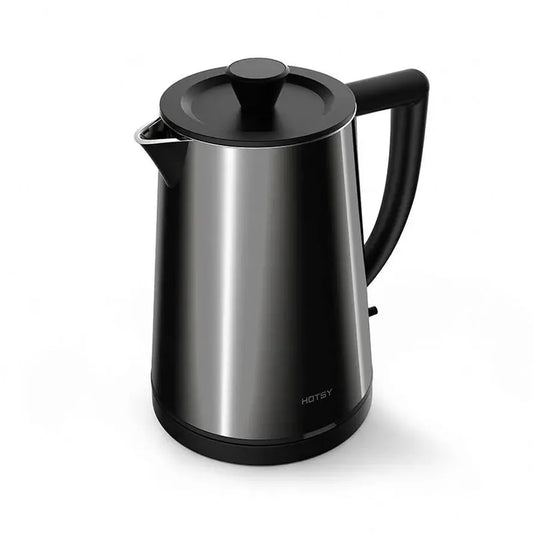 HKM-595987 Double Wall Stainless Steel Electric Kettle 2L with Keep Warm and Reheat Function