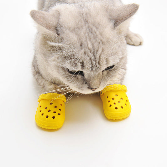 HKM-597843 Summer Casual Dog and Cat Shoes - Colorful EVA Footwear for Pets