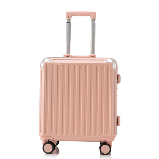 HKM-599059 18-Inch Travel Suitcase with Laptop Compartment and Wheels, Ideal for Business and Leisure Trips