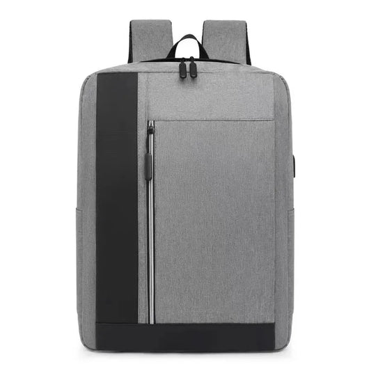 HKM-599891 Waterproof High Capacity Laptop Backpack with USB Charging Port and Reflective Strips