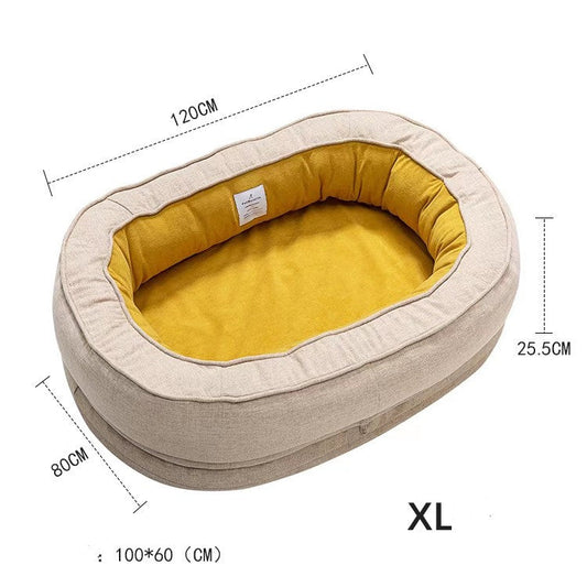 HKM-6115389 Warm Removable Waterproof Pet Litter Mat for Dogs and Cats - Available in Multiple Sizes