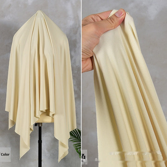 HKM-612883 Elastic Knitted Pants for Men and Women in Beige - Comfortable Dress Fabric