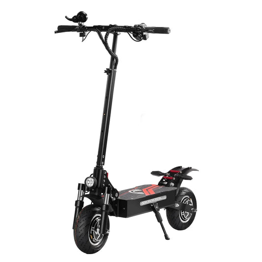 HKM-616659 10-inch All Terrain Electric Scooter with 3200W Motor and 19Ah Battery, 60-70km Range, Foldable Design