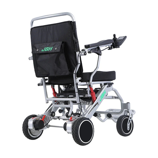 HKM-616659 Portable Aluminum Electric Wheelchair D29 with 20 km Driving Range and 6 km/h Speed
