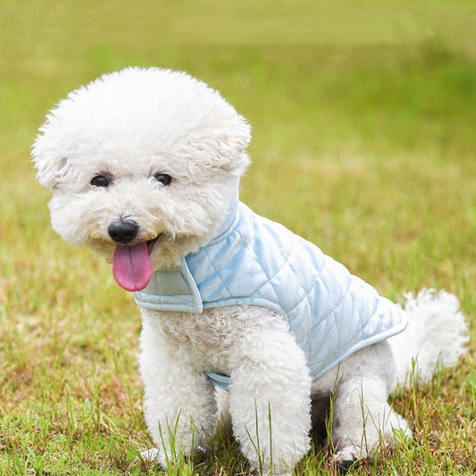HKM-617363 Warm Velvet Pet Clothes for Autumn and Winter - Various Sizes and Colors Available