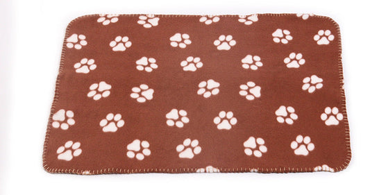 HKM-6182333 Double-Sided Flannel Bath Towel Mat for Pets - Soft and Skin-Friendly, Easy to Clean, 60x70CM