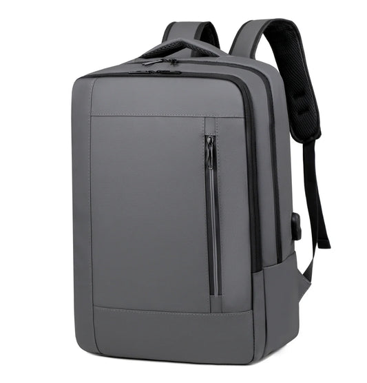 HKM-620307 Custom Logo Waterproof USB Laptop Backpack with Large Capacity for Travel and School Use