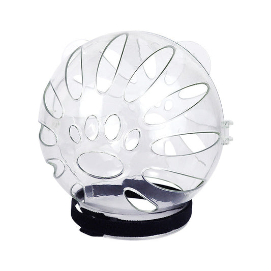 HKM-6205885 Transparent Cat Head Cover Muzzle Collar for Safe Anti-Biting Protection