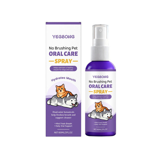 HKM-6234557 Dog Dental Spray with Mint Extract for Fresh Breath and Oral Care