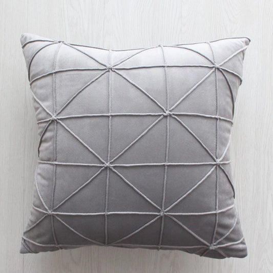 HKM-623827 Dutch Velvet Sofa Pillow - Available in Multiple Sizes (30x50cm, 45x45cm, 50x50cm, 60x60cm)