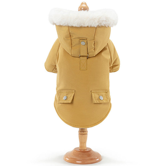 HKM-6252605 Thickened Warm Cotton Coat for Pets in Multiple Colors and Sizes