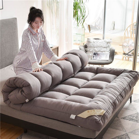 HKM-628307 Thick Feather Cotton Foldable Tatami Mattress in Multiple Sizes and Colors