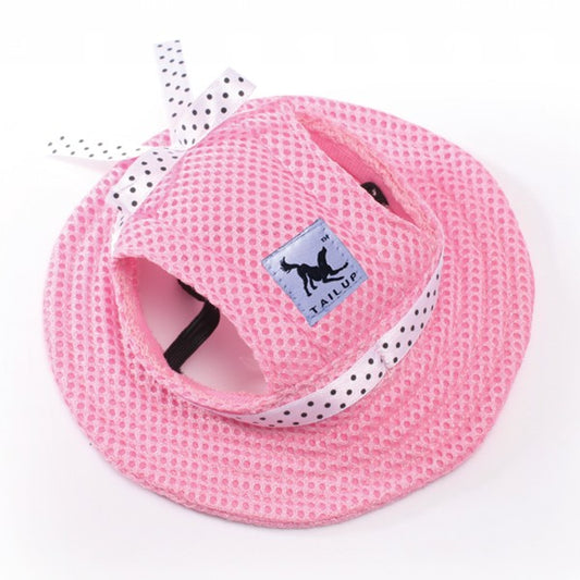 HKM-6298813 Breathable Mesh Sun Hat for Small to Large Dogs and Cats