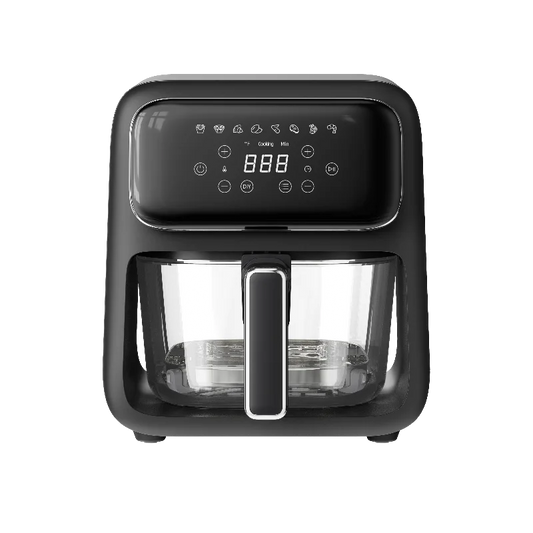 HKM-630867 Digital Touch Control Air Fryer for Healthy Cooking, 4L Capacity with Presets for French Fries and Chicken