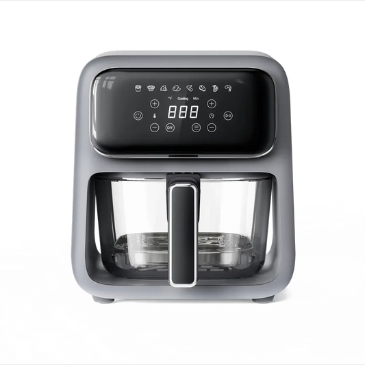 HKM-630867 Digital Touch Control Air Fryer for Healthy Cooking, 4L Capacity with Presets for French Fries and Chicken