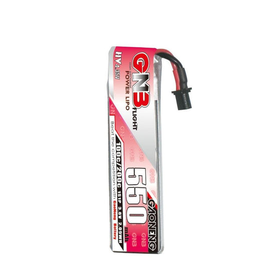 HKM-633811 High Energy 550mAh 1S 3.8V HV Lithium Battery with A30 Plug for Remote Control FPV UAV