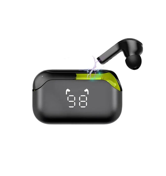 HKM-634899 Dual Mic TWS Wireless Earbuds with Digital Display and Gaming Mode