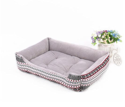 HKM-6362045 Cozy Rectangular Pet Nest in Various Colors and Sizes for Small to Large Pets