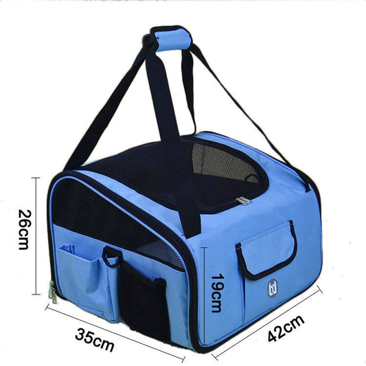 HKM-6367933 Portable Cat and Dog Diaper Backpack for Small Pets - Lightweight, Multi-Color Options Available