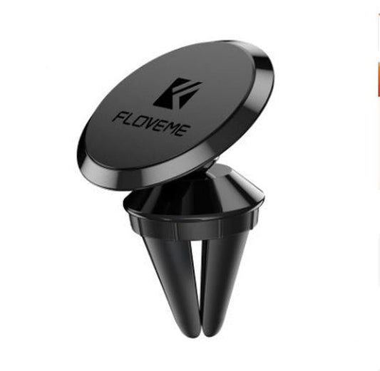 HKM-639059 360-Degree Rotating Magnetic Mobile Phone Holder for Car CD Slot, Aluminum Alloy Design
