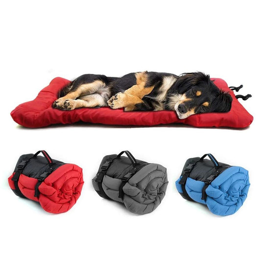 HKM-639187 Foldable Waterproof Dog Cushion for Home and Outdoor Use - 90cm x 60cm, Portable and Durable