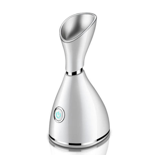HKM-641939 Pearl White Facial Steamer for Deep Cleansing and Humidification