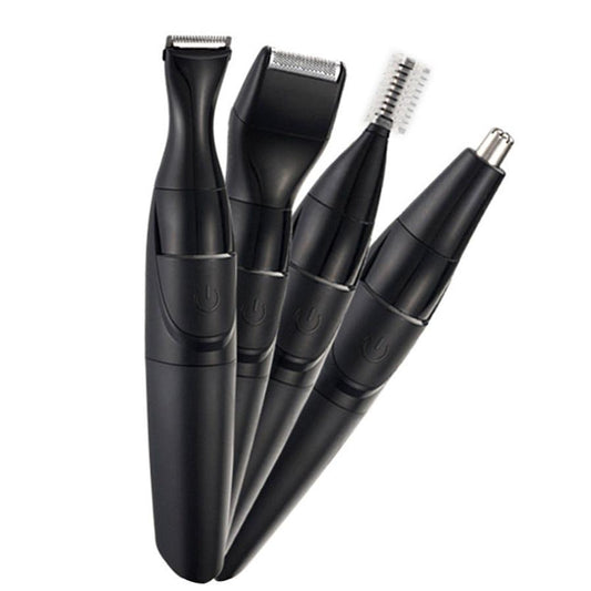 HKM-642707 Men's Electric Trimmer Set with Nose and Eyebrow Grooming Tools