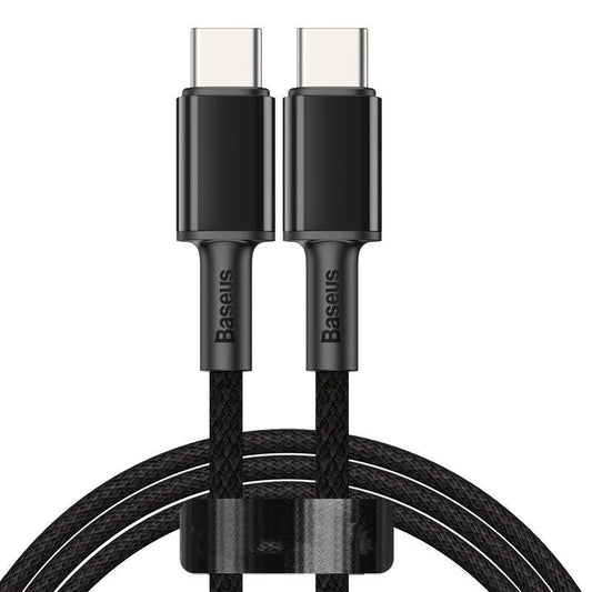 HKM-643859 High-Density Braided Type-C Flash Charging Data Cable - 1m & 2m Options