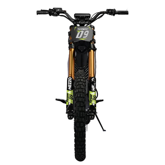 HKM-647187 72V 45Ah Electric Mountain Bike with 100KM/H Max Speed, Hydraulic Brakes, 150KM Range, Dual Batteries