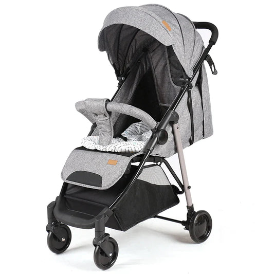 HKM-648595 Luxury Lightweight Foldable Baby Stroller for Comfortable Travel